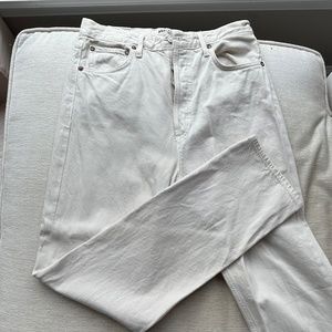 Agolde white 90s Pinch Waist Jean